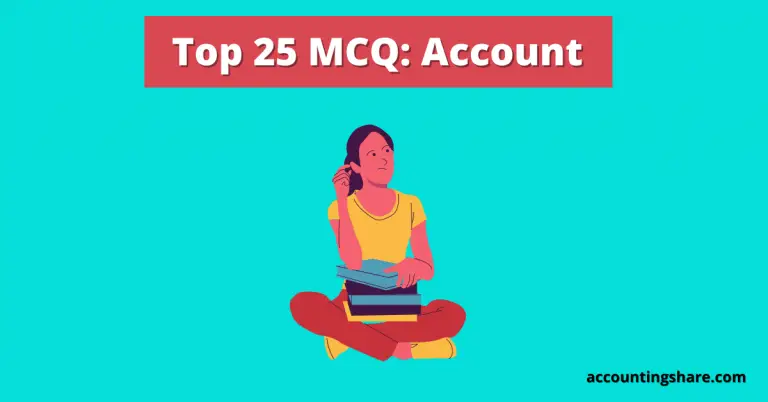 Top 25 MCQ-Account