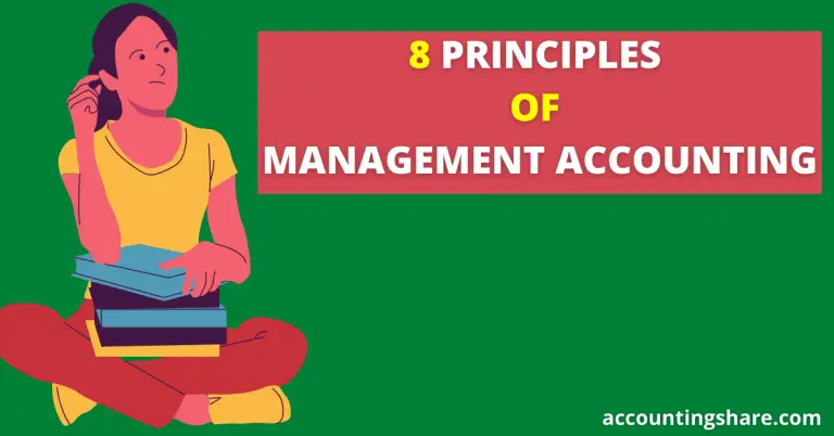 8 Principles of Management Accounting