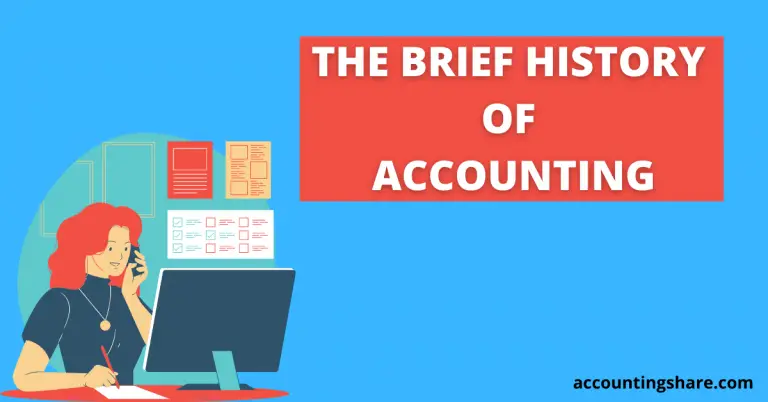The Brief History of Accounting