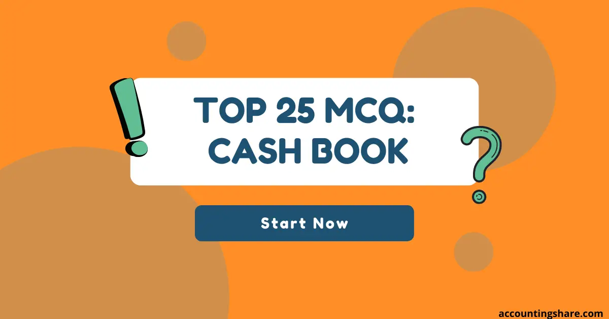 Cash Book MCQ